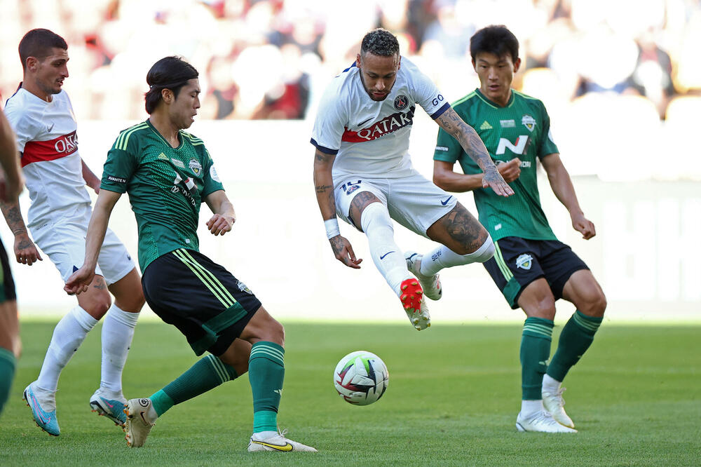 Nejmar tokom utakmice sa Jeonbukom, Foto: Reuters