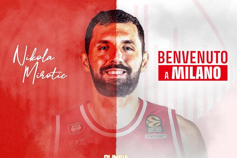 Foto: Twitter/Olimpia Milano