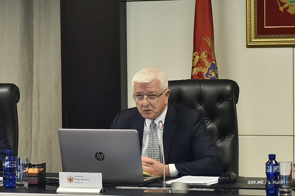 Marković, Foto: Gov.me/Saša Matić