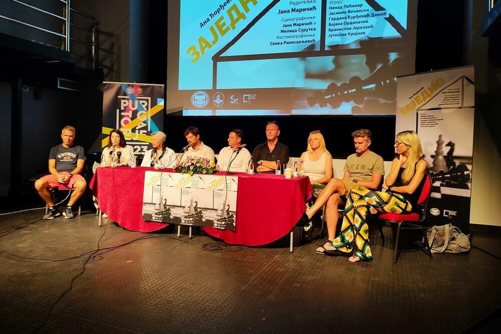 Sa konferencije za štampu, Foto: Siniša Luković