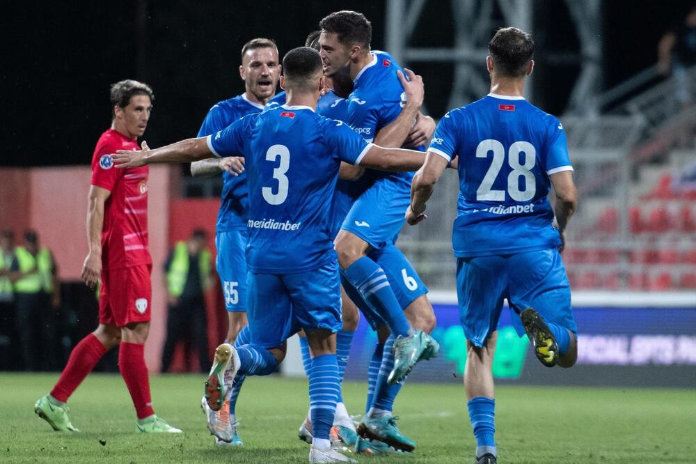 Slavlje je bilo uzaludno: Fudbalerima malo je u Andori bila i pobjeda od 2:0 u prvom meču, Foto: FK Sutjeska