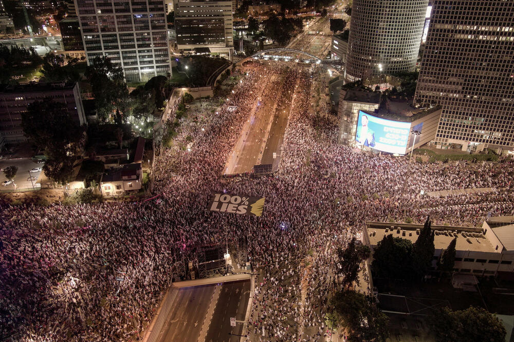 Sa protesta u Tel Avivu, Foto: Reuters