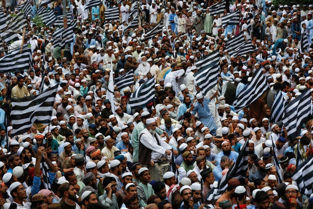 SA ranijeg protesta u Karačiju, Foto: Reuters