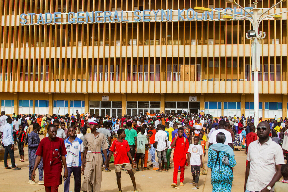 Podržavaoci puča na skupu, Foto: Reuters