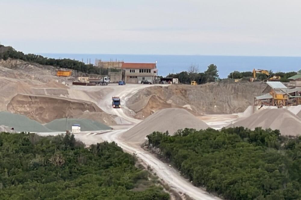 Vlada usvojila informaciju: Kamenolom Platac kod Kotora, Foto: Vijesti