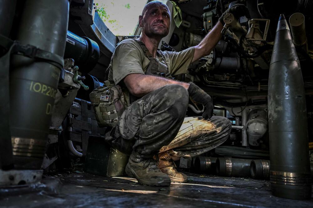 Ukrajinski vojnik u Donjeckoj oblasti, Foto: Rojters