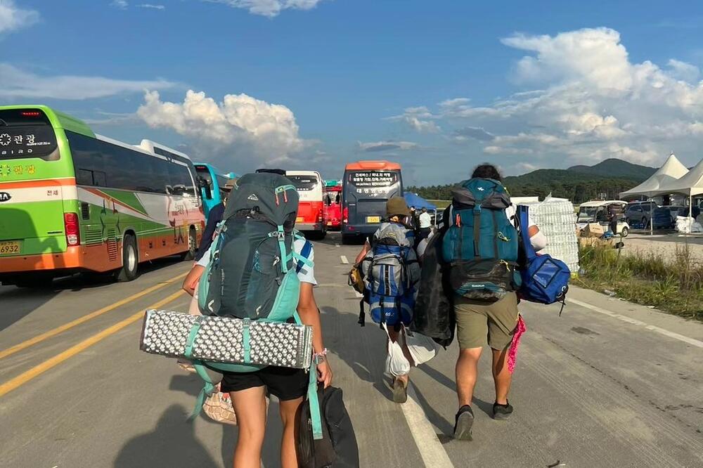 Evakuacija je otpočela u utorak ujutro po lokalnom vremenu, Foto: Savez izviđača Crne Gore/Facebook