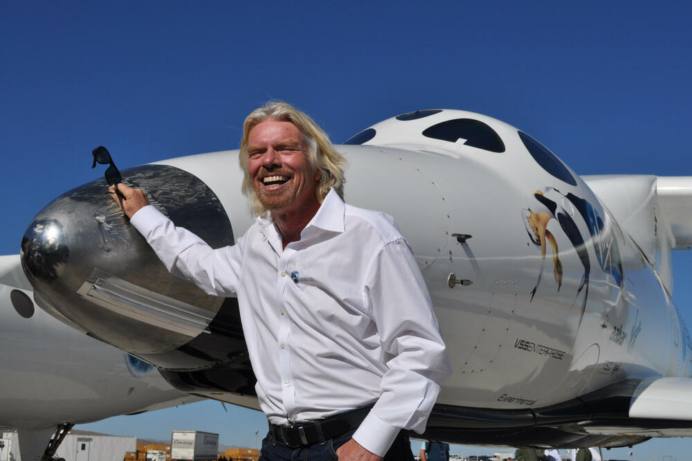 Osnivač Virdžin Galaktika Ričard Brenson, Foto: Reuters