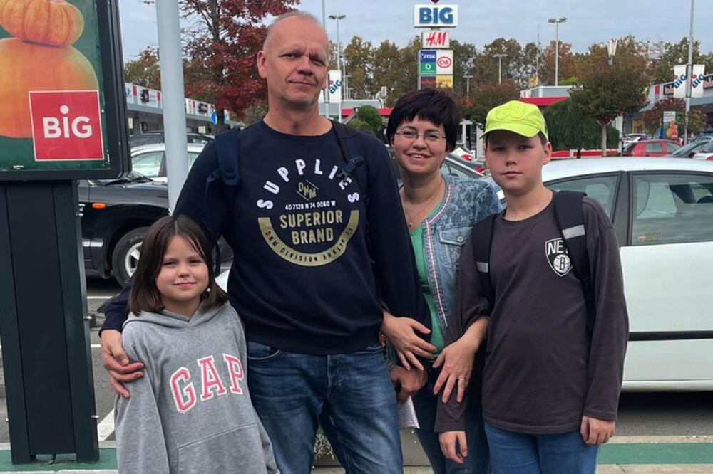 Aljona Podljesnih iz Sibira doselila se sa porodicom doselila u Srbiju septembra 2022. godine, nakon što su ruske vlasti objavile djelimičnu mobilizaciju, Foto: Aljona Podljesnih/privatna arhiva