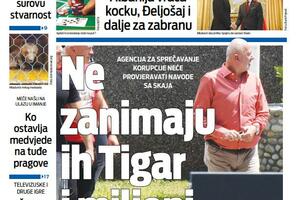 Naslovna strana "Vijesti" za 11. avgust 2023.