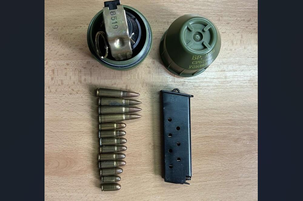 Oduzete stvari, Foto: Uprava policije