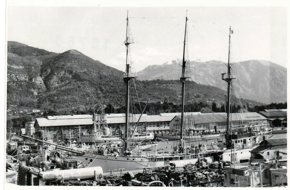 <p>Cijela varoš bila je okićena državnim zastavama. Ulazak broda u luku bio je pozdravljen sviranjem vojne i građanske muzike uz razdraganost i srdačnost Bokelja koji su listom izašli na obalu da dočekaju i pozdrave prinovu naše Ratne mornarice</p>