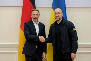 The German Minister of Finance in an unannounced visit to Kyiv:...