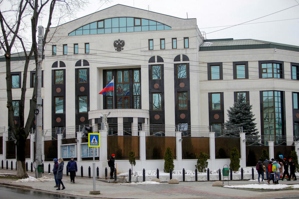 Ambasada Rusije u Kišinjevu, Foto: Reuters