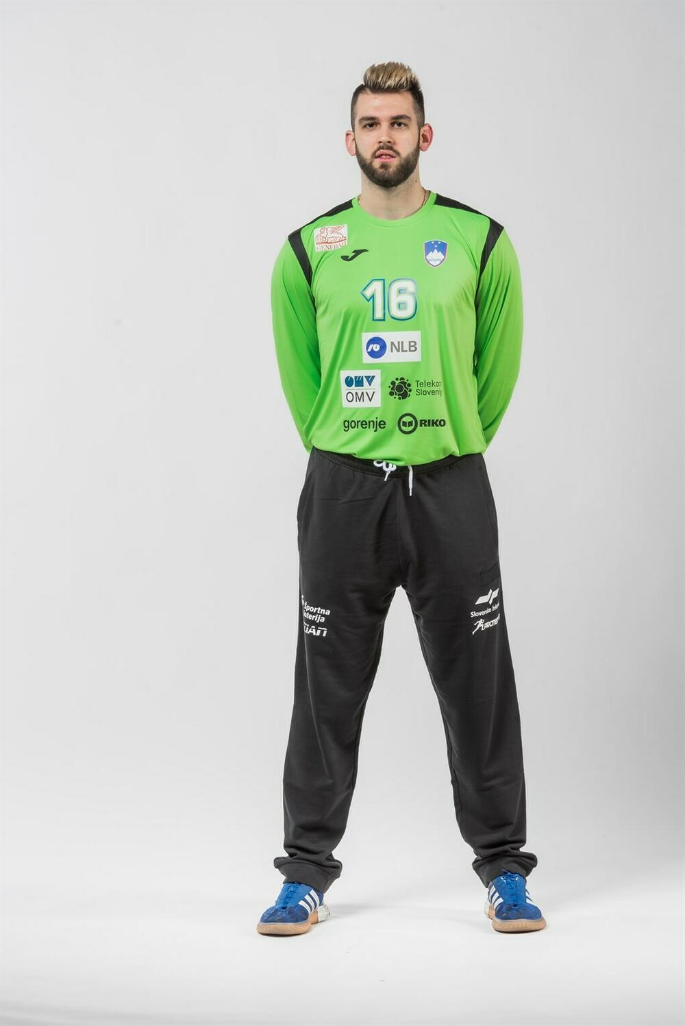 Miljan Vujović u dresu Slovenije