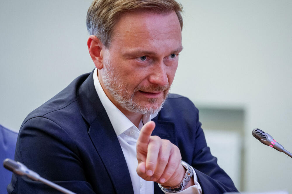 Ministar finansija Kristijan Lindner