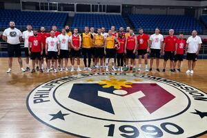 FOTO/VIDEO Prvi trening crnogorskih košarkaša u Manili