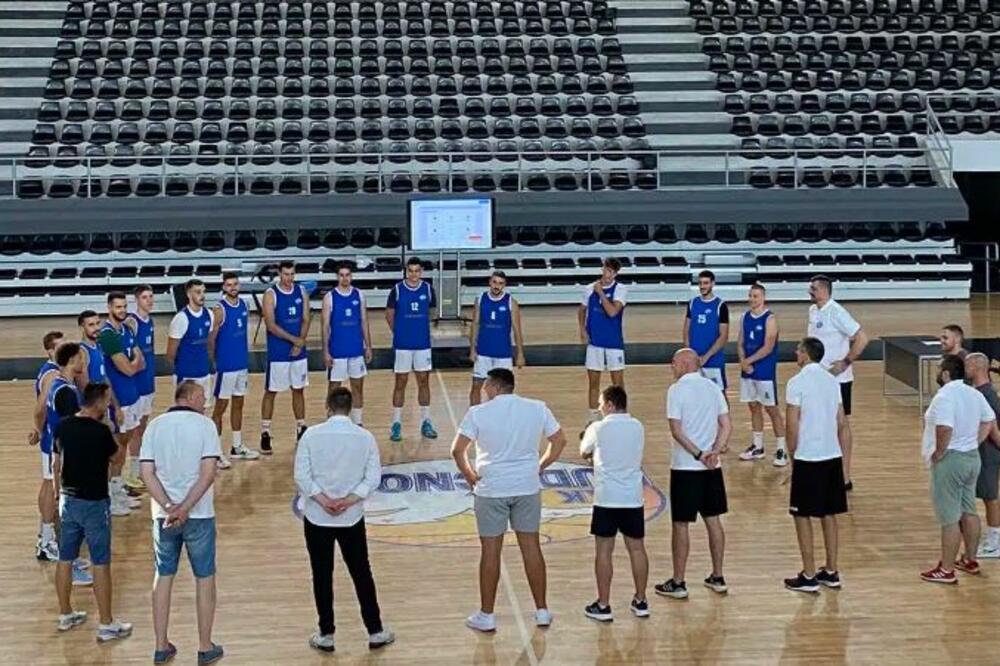 Sa prvog treninga Podgorice, Foto: KK Podgorica