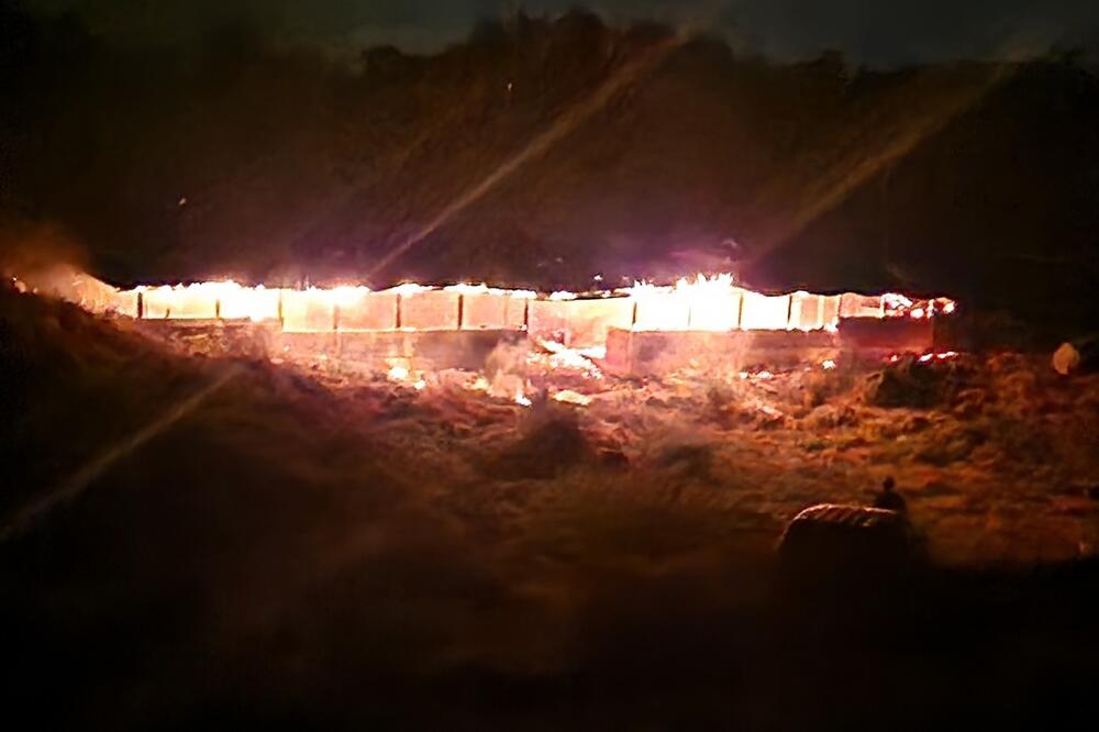 Požar na farmi u Bandićima, Foto: Privatna arhiva