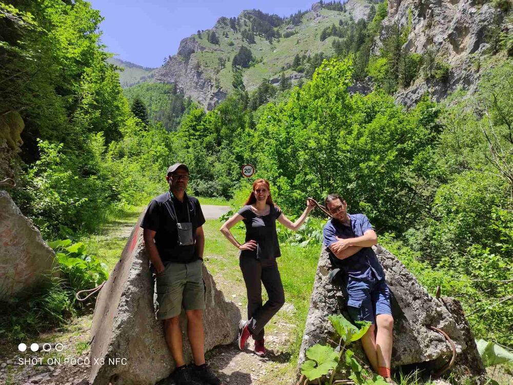 Sa snimanja filma 'A Istok reka teče'