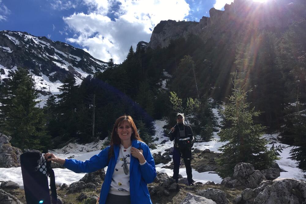 Sa snimanja filma “A Istok reka teče”, Foto: Privatna arhiva