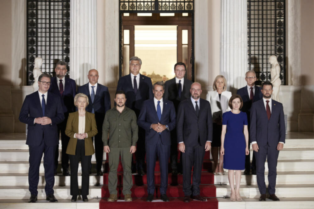Učesnici Atinskog samita, Foto: primeminister.gr