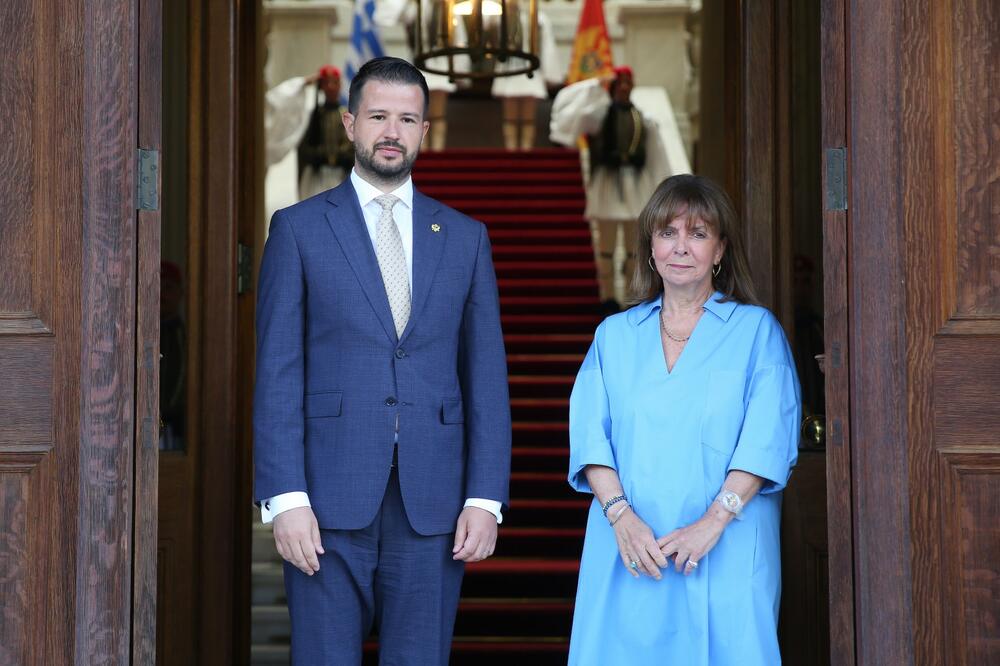 Milatović i Sakelaropola, Foto: Predsjednik.me