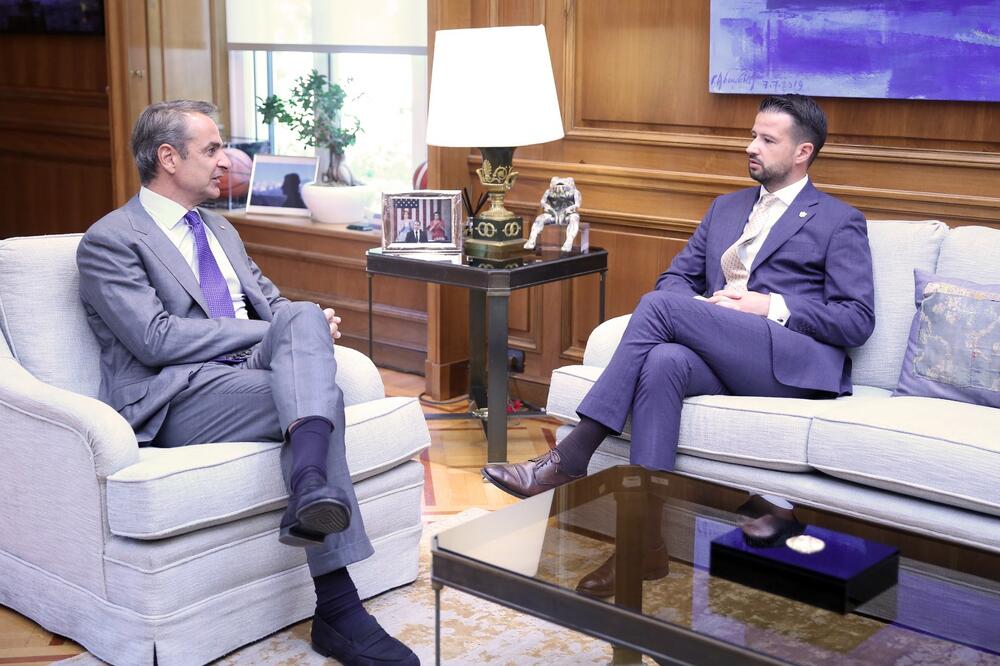 Milatović i Micotakis, Foto: Predsjednik.me