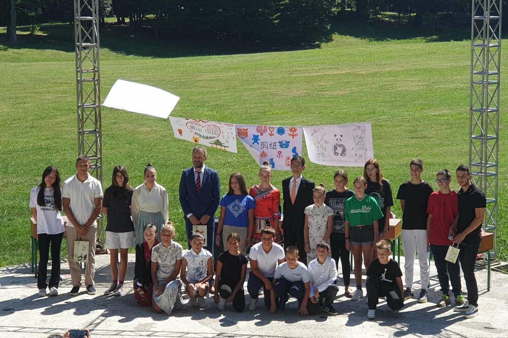 Sa ljetnjeg kampa na Ivanovim koritima, Foto: Ambasada Kine u Crnoj Gori