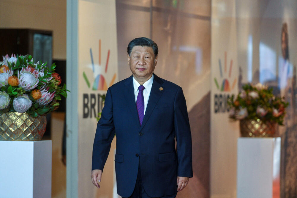 Si Đinping na forumu BRIKS u Južnoj Africi, 23. avgusta 2023. godine, Foto: Reuters