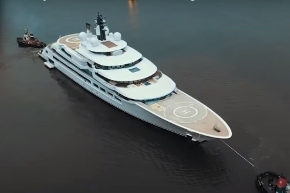 Putinova jahta "Graceful", Foto: Printscreen YouTube