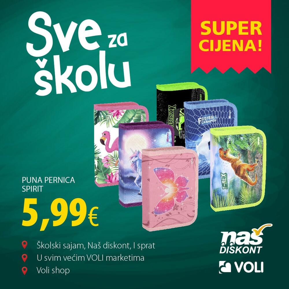 <p>Po najpovoljnijim cijenama, u Našem diskontu na prvom spratu!</p>