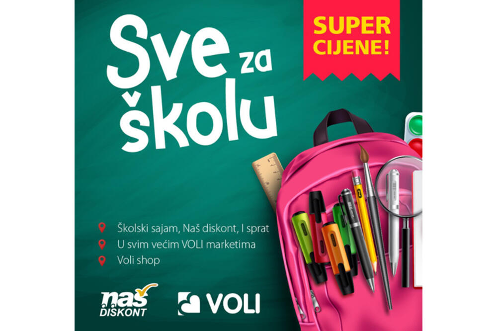 Foto: Voli Naš diskont