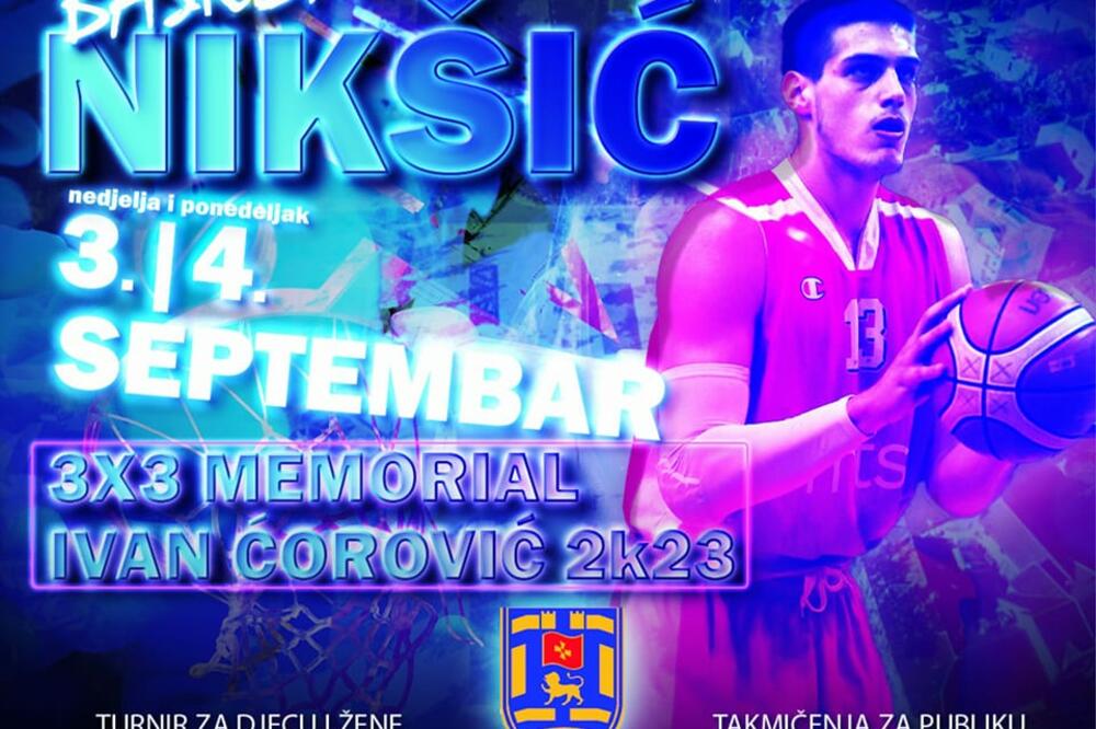 Memorijalni turnir posvećen Ivanu Ćoroviću, Foto: Opština Nikšić