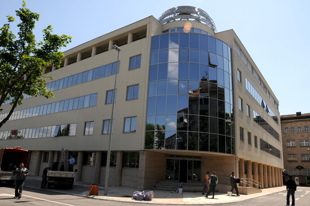 Jednog kolegu disciplinski gone: sjedište Uprave policije u Podgorici (arhiva)