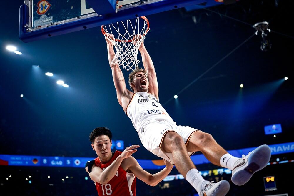 Franc Vagner na utakmici sa Japanom, Foto: FIBA