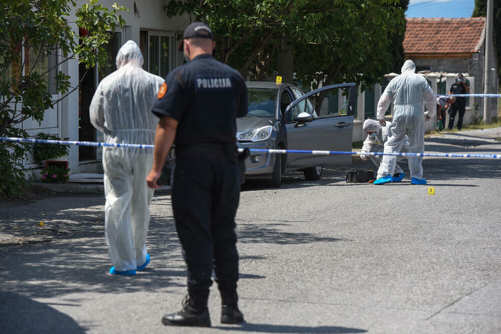 Uviđaj nakon ubistva Klikovca