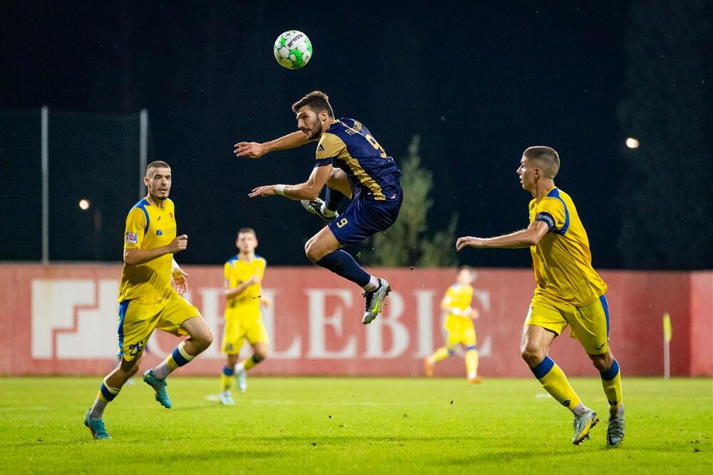 Sa meča Podgorica - Internacional, Foto: FSCG