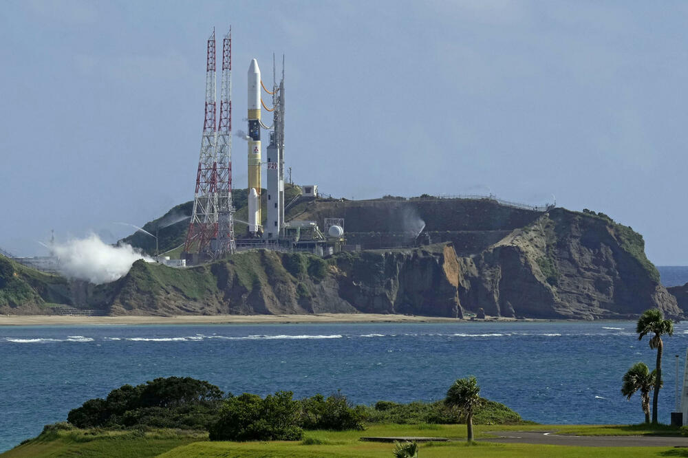Početak lansiranja rakete H-IIA s JAXA-inog svemirskog centra Tanegashima u južnom Japanu, Foto: Reuters