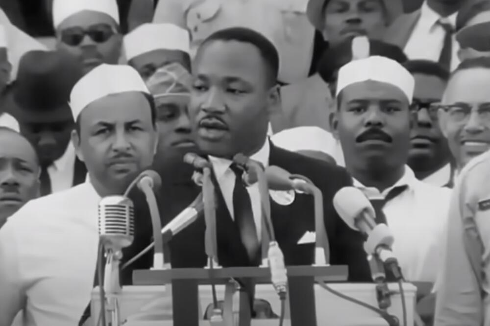 Martin Luter King tokom govora u Vašingtonu, Foto: Printscreen YouTube