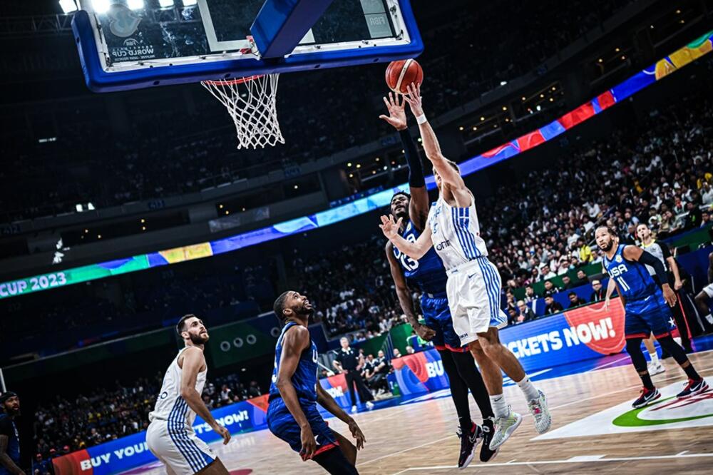 Detalj sa meča SAD i Grčke, Foto: FIBA