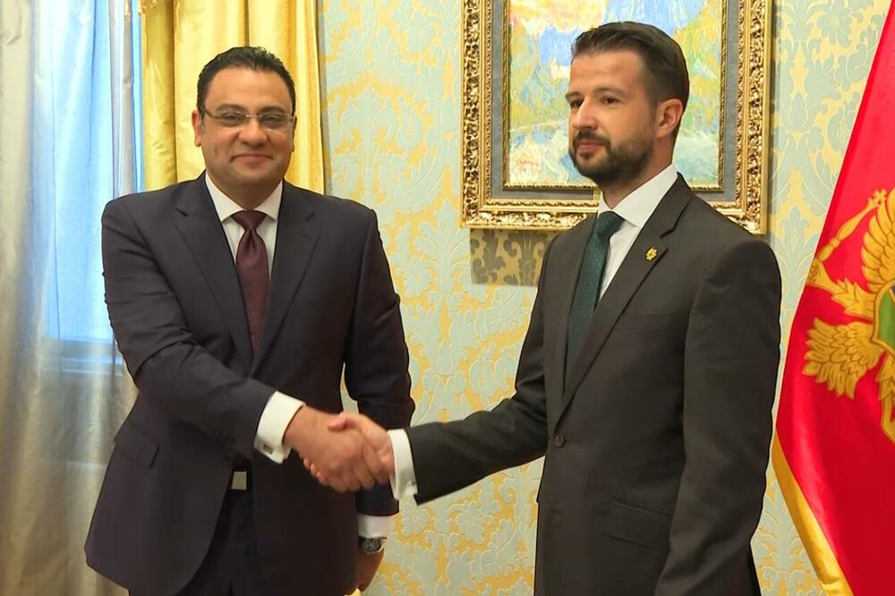 Mahmoud Mostafa Afifija i Milatović, Foto: Predsjednik Crne Gore