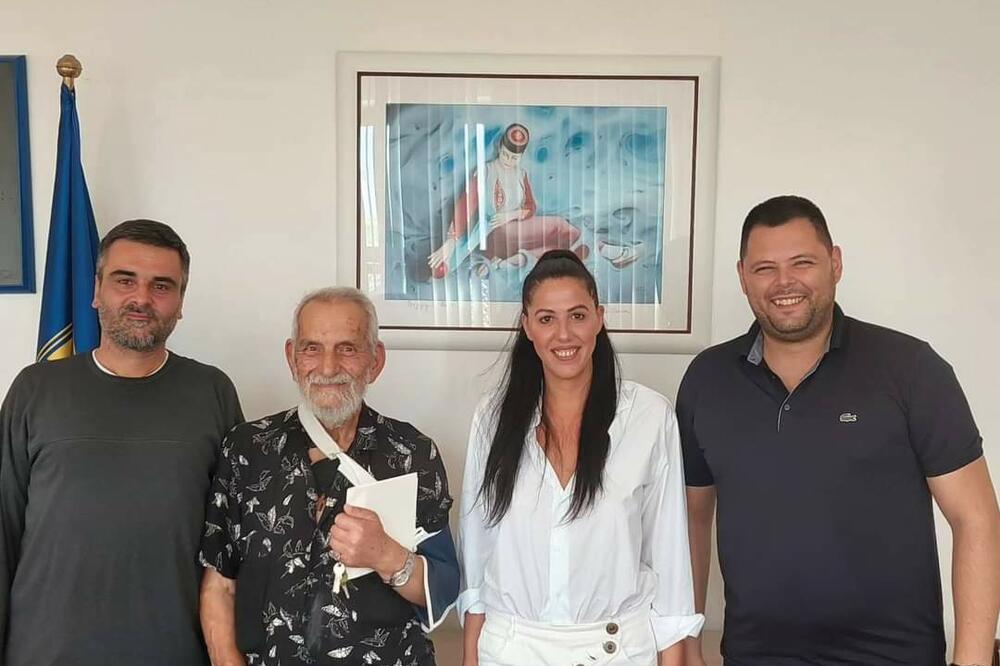 Kovačević upriličio prijem za Andrijaševića, Foto: Opština Nikšić