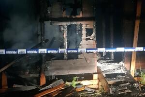 Bojana: Izgorjele dvije kućice