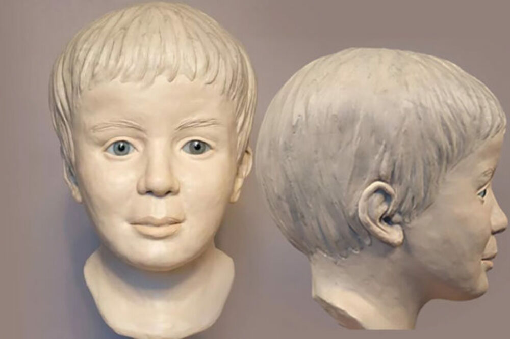 Slika rekonstrukcije lica dječaka, Foto: Interpol