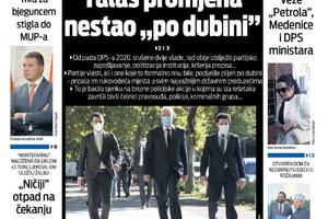 Naslovna strana "Vijesti" za 30. avgust 2023.