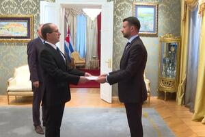 Milatović received the newly appointed ambassadors of Panama, Georgia, Japan...