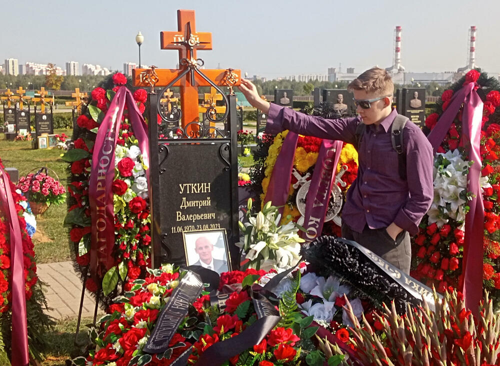 Sa sahrane Dmitrija Utkina