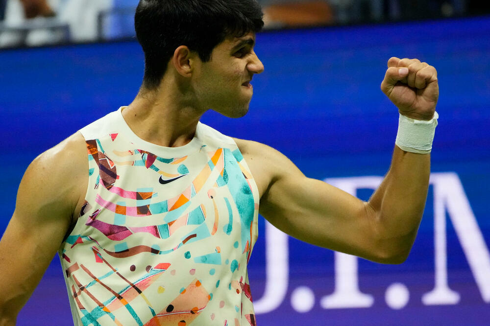 Alkaras tokom meča sa Herisom, Foto: Reuters