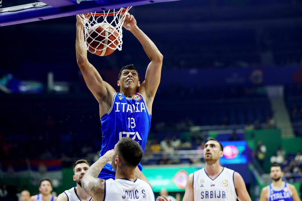 Fontekio na meču sa Srbijom, Foto: Reuters